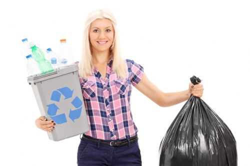 Eco-friendly builders waste recycling process in Goldersgreen