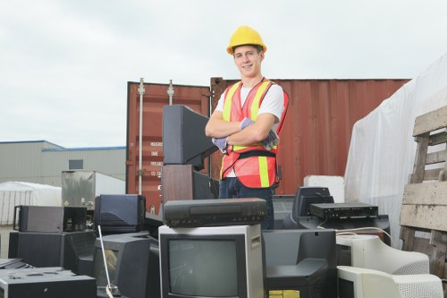 Environmental-friendly disposal methods during garage clearance